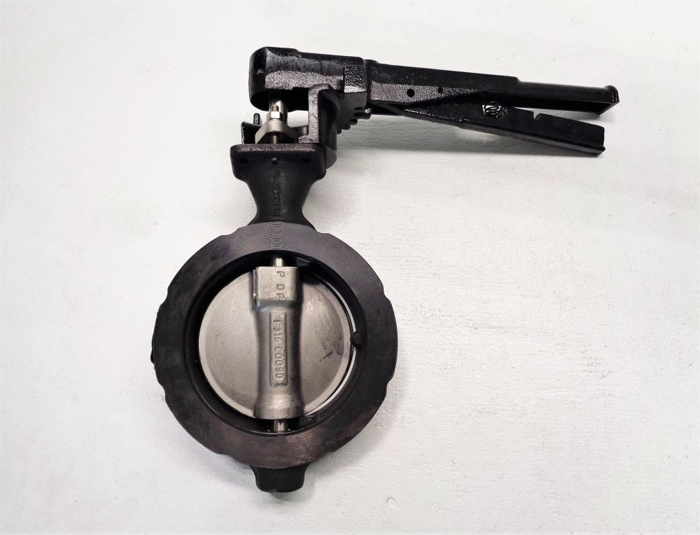 Crane Flowseal 6" 150# Butterfly Valve WCB Body Stainless Disc 06-1WA-12DTTG-HNJ